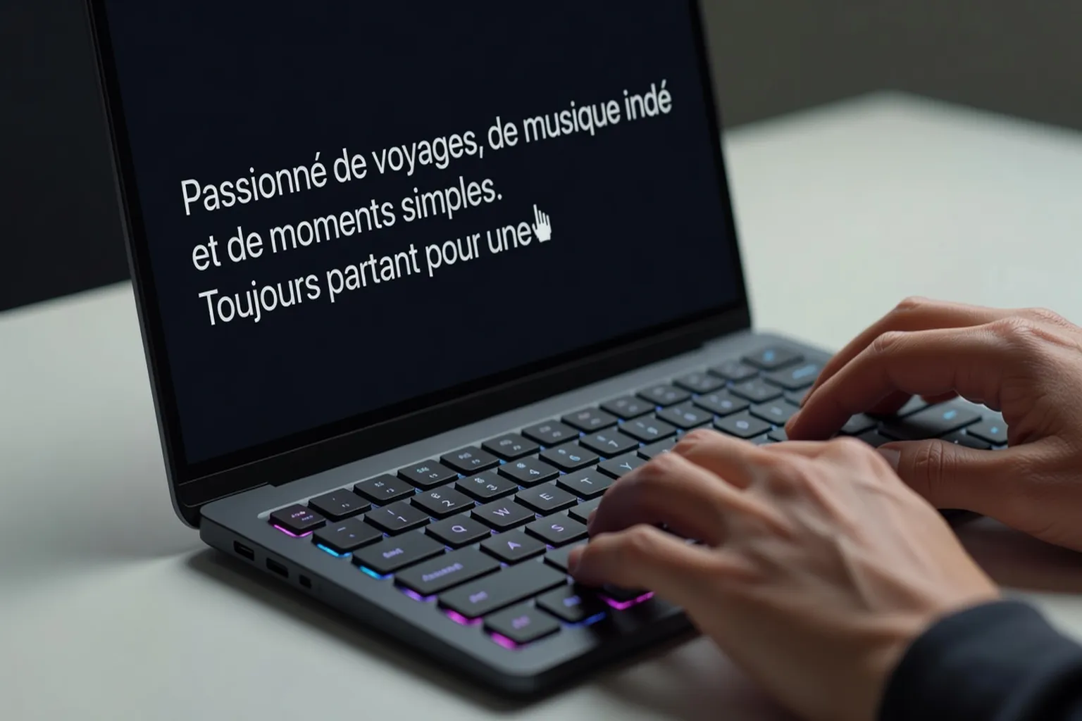 Checklist d’un profil de rencontre optimisé sur écran de smartphone, fond clair et moderne