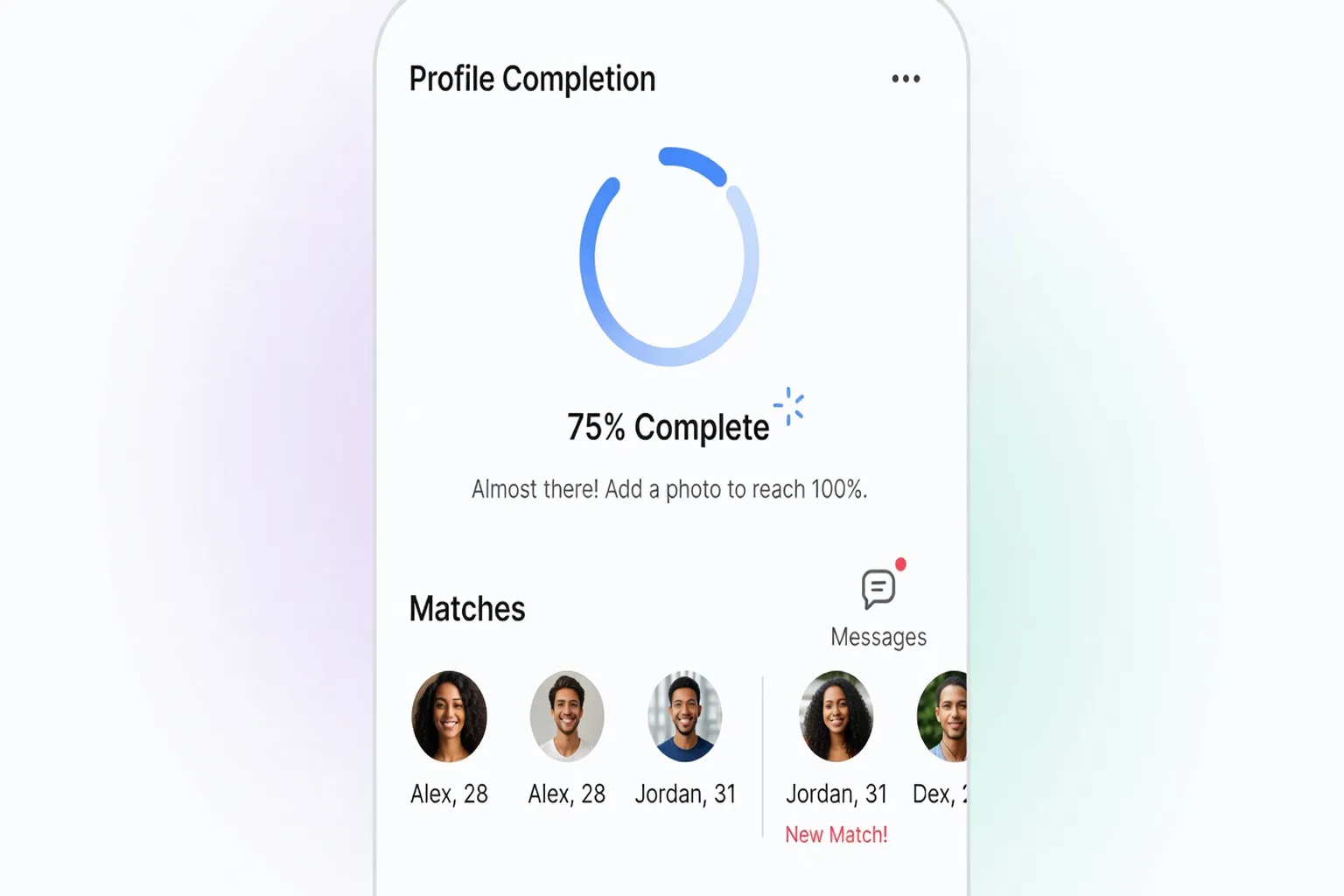 Menu de navigation eDarling